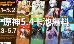 3.4卡池最新爆料原神,神秘角色降临，新元素与冒险即将开启！
