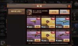 cf手游最新爆料黑市,神秘武器与战术道具即将登场！